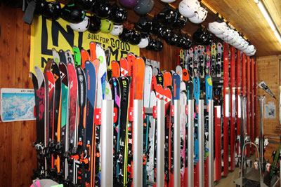 ski hire at La Toussuire